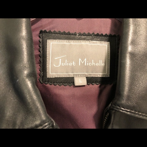 Juliette Michelle women’s leather jacket - Picture 4 of 8